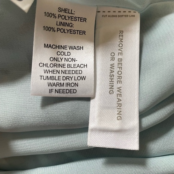 𝅺loft Blue Print Lined Tank Top - Picture 9 of 10